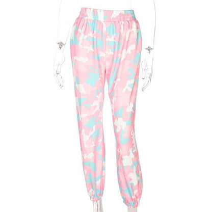 Jane – Camouflage Haremshose für Damen
