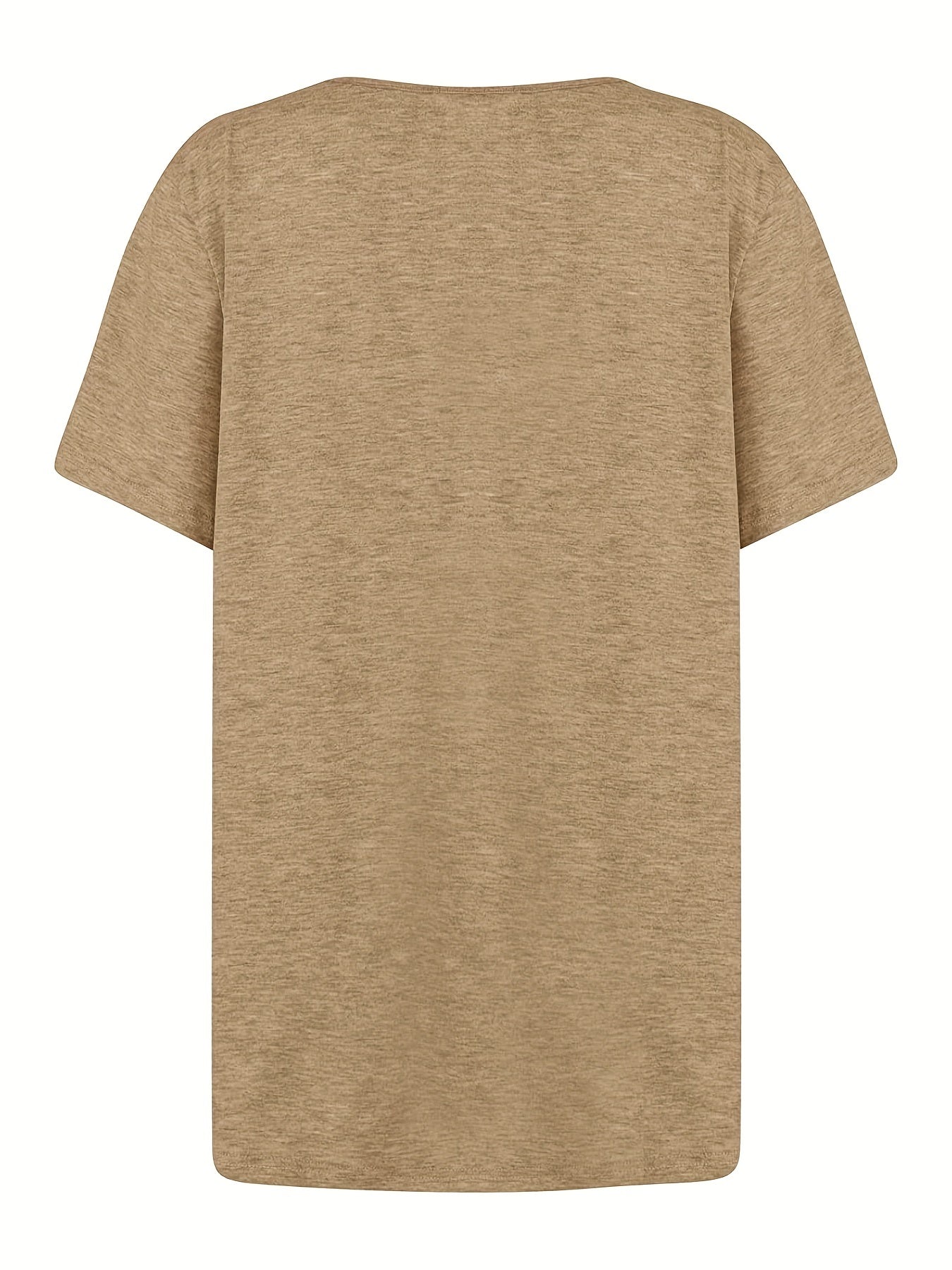 Damen Shirt mit asymmetrischem Ausschnitt und Knopfdetails – Modisches Freizeitoberteil, elegant und vielseitig