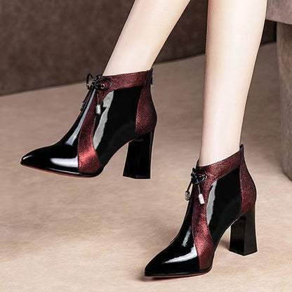 Caroline – Damen Stiefeletten mit Reißverschluss
