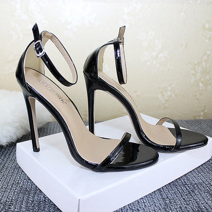 Amanda – Extrahohe Damen High Heels mit Fischmaul-Design