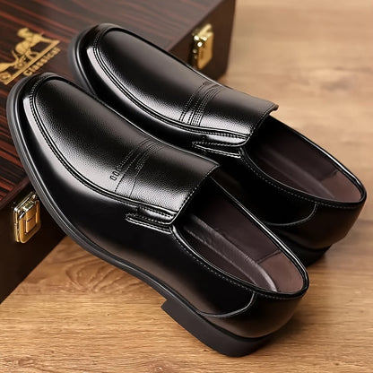 Elegante Herren Business-Slipper – Klassische Vintage-Lederschuhe für Alltag & Büro
