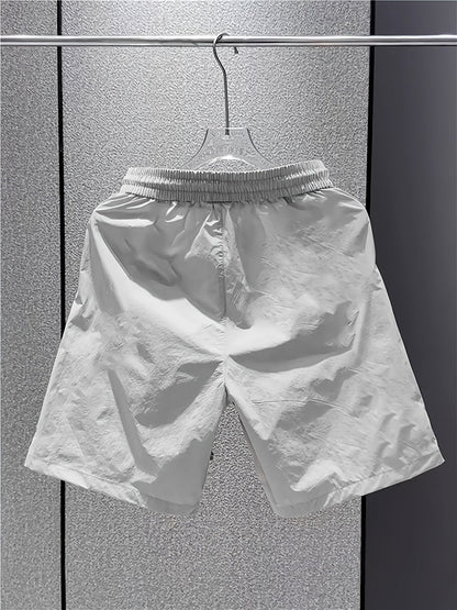 Herren Utility Fitness Shorts mit Reißverschlusstaschen – Sportlich & Funktional für Alltag und Training