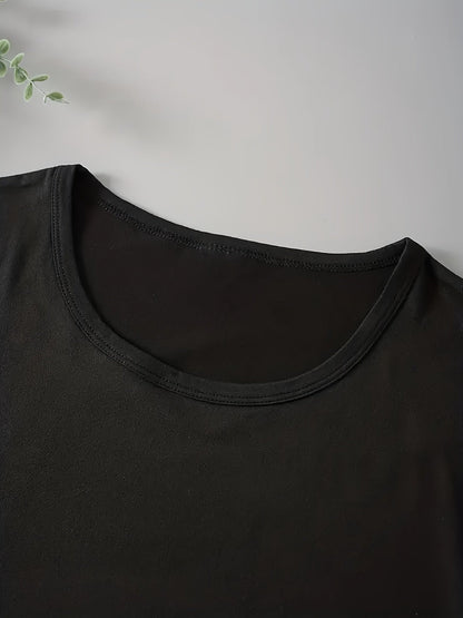 Damen Sprüche T-Shirt mit lustigem Print – Lockeres Statement Shirt für Alltag und Freizeit