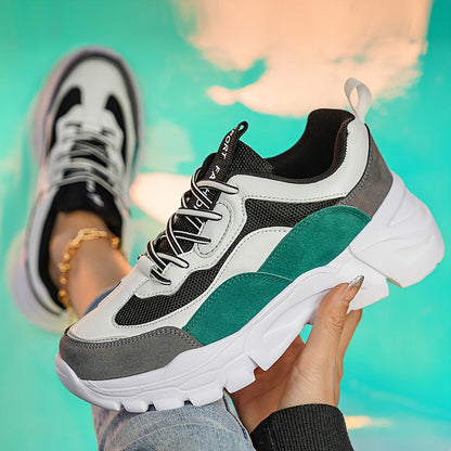 Damen Chunky Sneaker im modernen Stil – Trendige Freizeitschuhe für Alltag & Sport