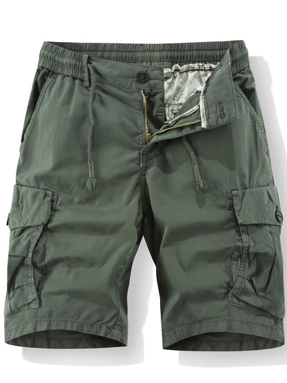 Herren Cargo Shorts mit Taschen und Kordelzug – Lässiger Outdoor-Style