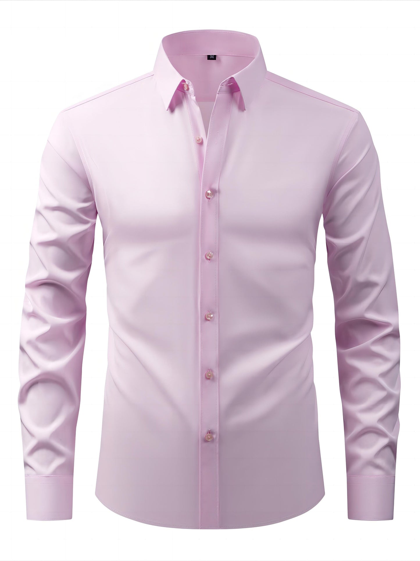 Herren Business-Freizeit Hemd Slim Fit – Elegantes Langarmhemd für Büro und Alltag