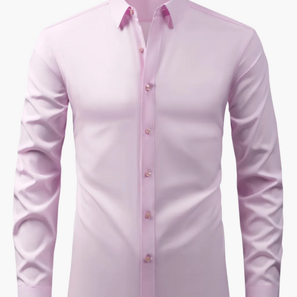 Herren Business-Freizeit Hemd Slim Fit – Elegantes Langarmhemd für Büro und Alltag