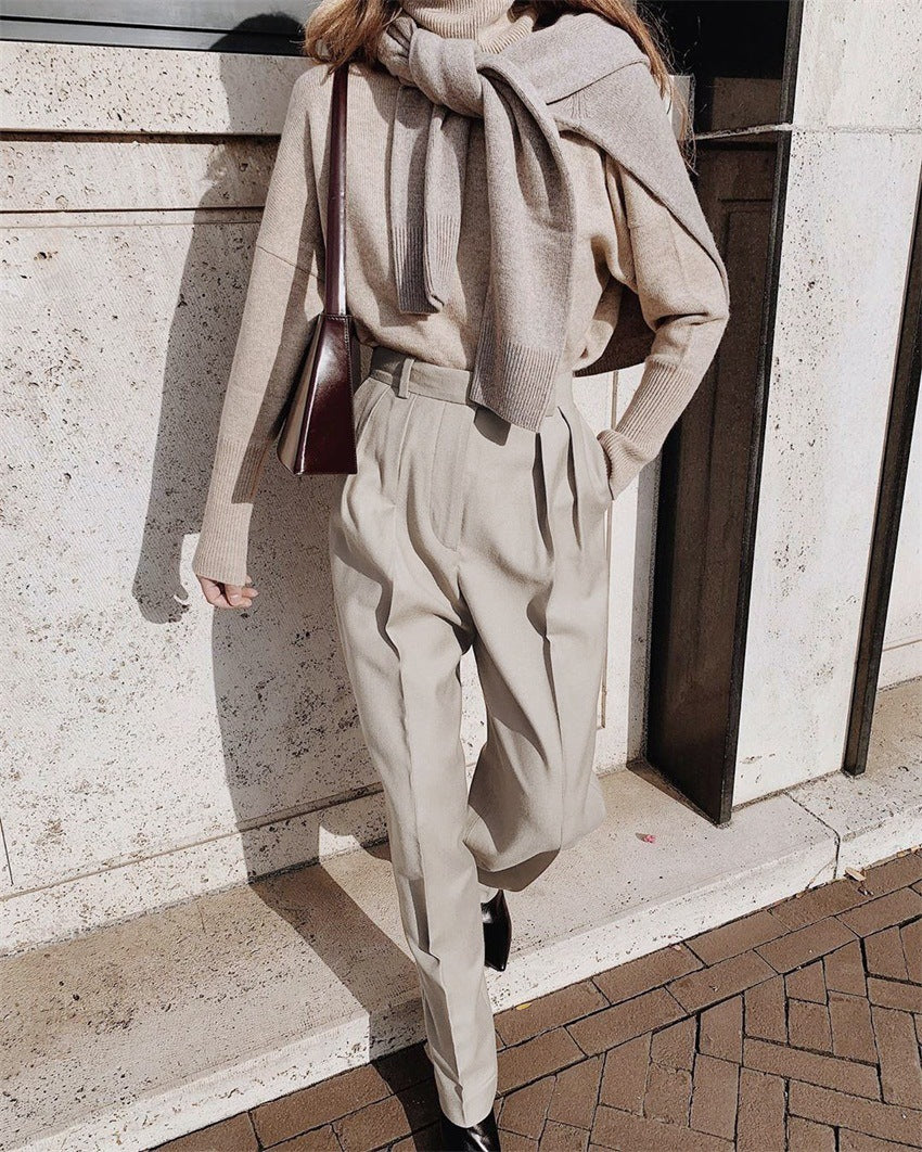 Rachel – Weite Damenhose aus Polyester
