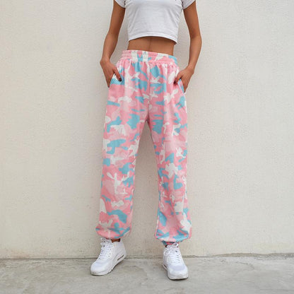 Jane – Camouflage Haremshose für Damen