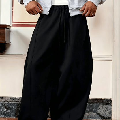 Herren Weite Oversize Jogginghose Streetstyle Komfort