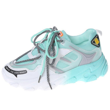 Hannah – Regenbogen-Plateauschuhe für Damen