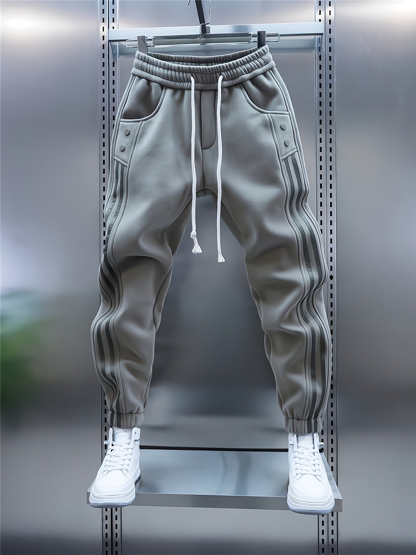 Herren Jogginghose mit sportlichem Schnitt und modernen Details – Streetwear & Freizeit
