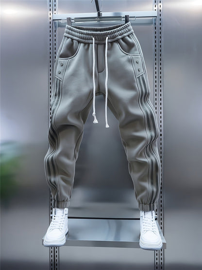 Herren Jogginghose mit sportlichem Schnitt und modernen Details – Streetwear & Freizeit