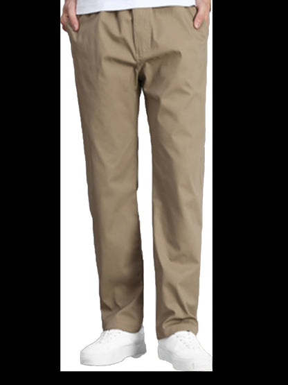 Herren Gerade Schnitt Freizeithose – Bequeme Alltags- und Businesshose