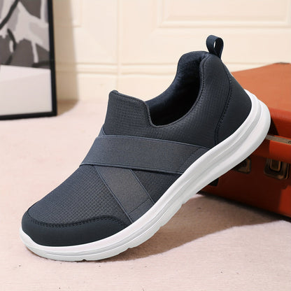 Herren Slip-On Freizeitschuhe – Bequeme Walking Sneaker für Alltag & Freizeit
