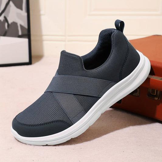 Herren Slip-On Freizeitschuhe – Bequeme Walking Sneaker für Alltag & Freizeit