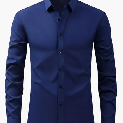Herren Business-Freizeit Hemd Slim Fit – Elegantes Langarmhemd für Büro und Alltag