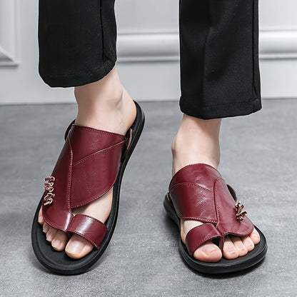 Herren Casual Zehentrenner Sandalen – Stilvolle Freizeit-Slipper für Alltag & Freizeit