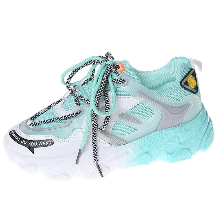 Hannah – Regenbogen-Plateauschuhe für Damen