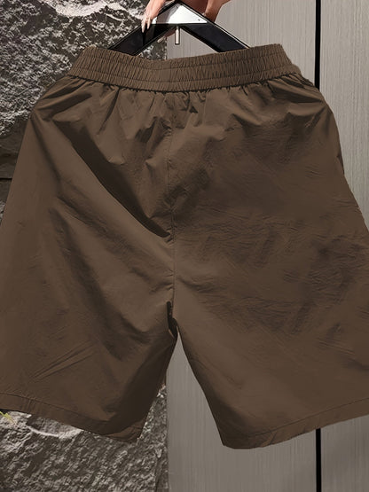 Herren Utility Fitness Shorts mit Reißverschlusstaschen – Sportlich & Funktional für Alltag und Training