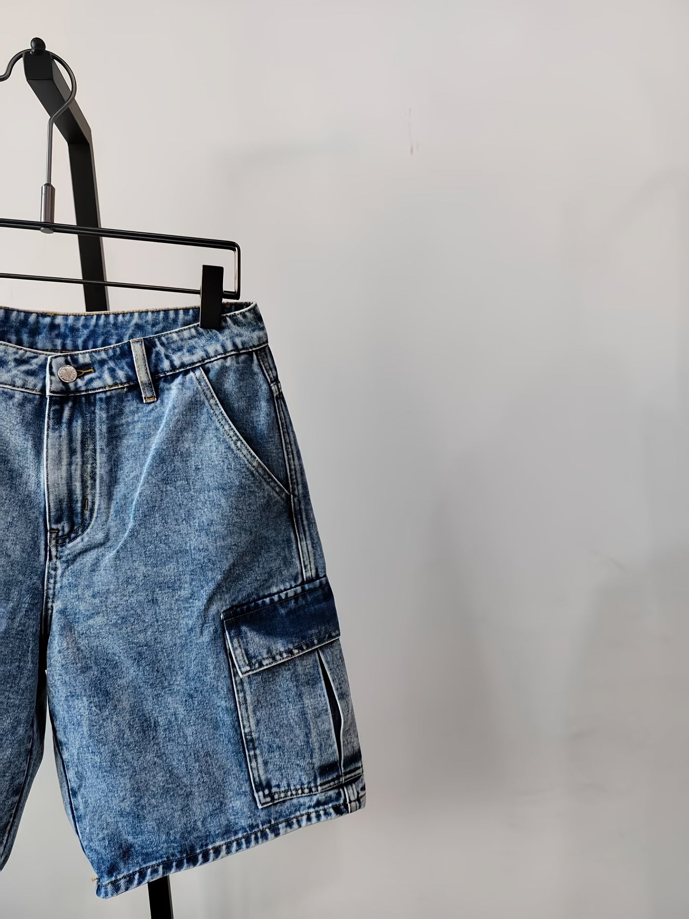 Herren Cargo Jeans Shorts im Streetwear Stil – Lässige Cargoshorts für Alltag und Freizeit