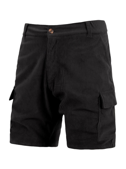Herren Cargo Shorts Freizeit Regular Fit mit Taschen – Lässige Sommer Bermudas