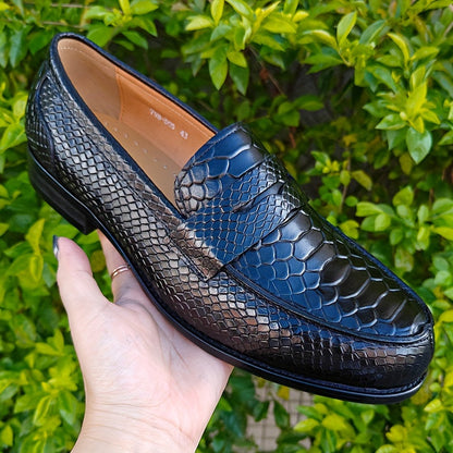 Herren Penny Loafer – Eleganter Business- und Event-Schuh im klassischen Design