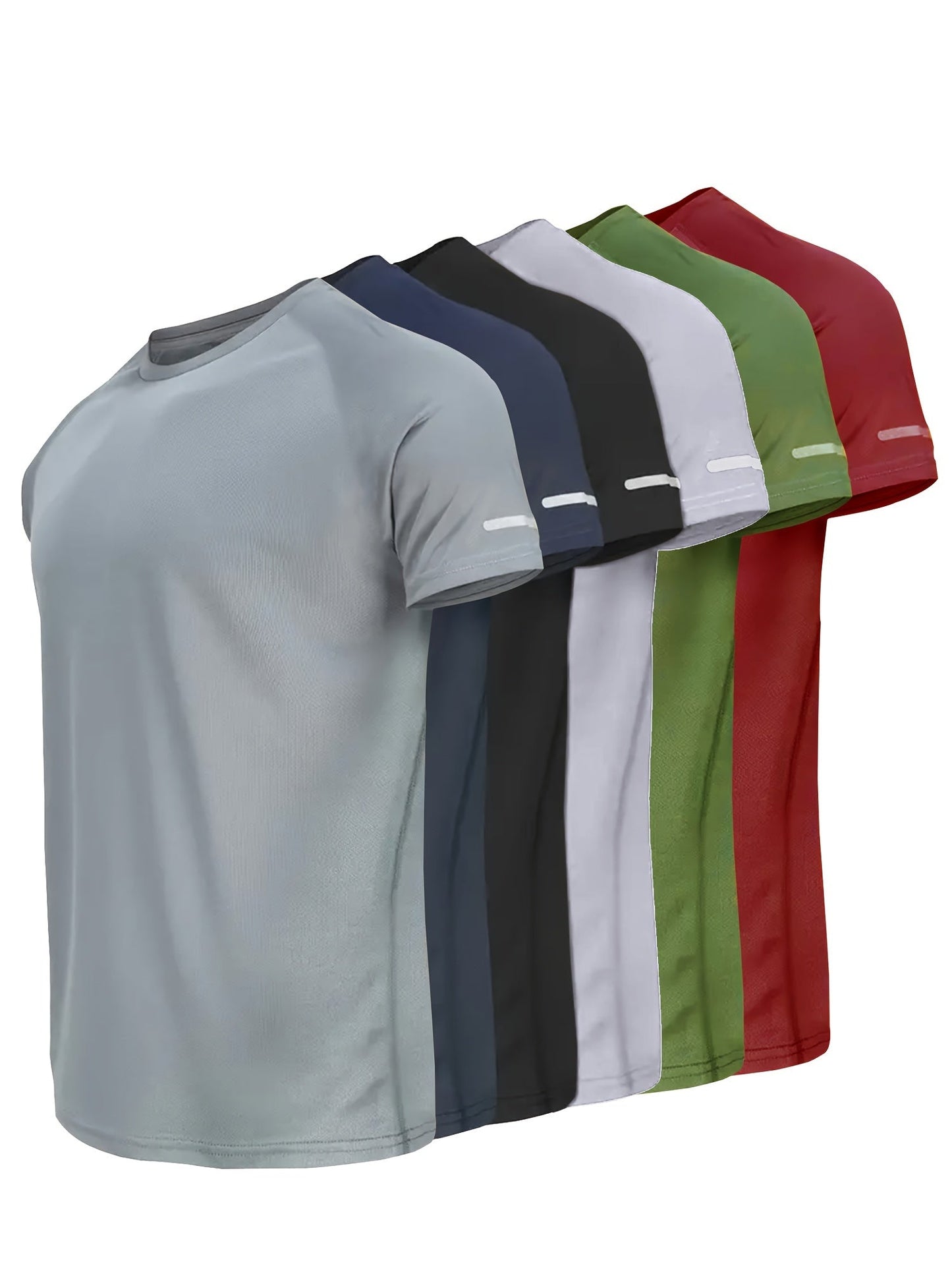 Herren Sport T-Shirt Kurzarm Trainingsshirt für Fitness und Outdoor