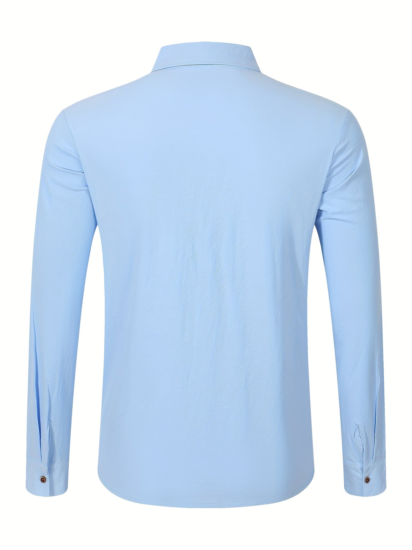 Herren Freizeit Leinenhemd – Langarm, Stilvoller Look für Alltag und Urlaub