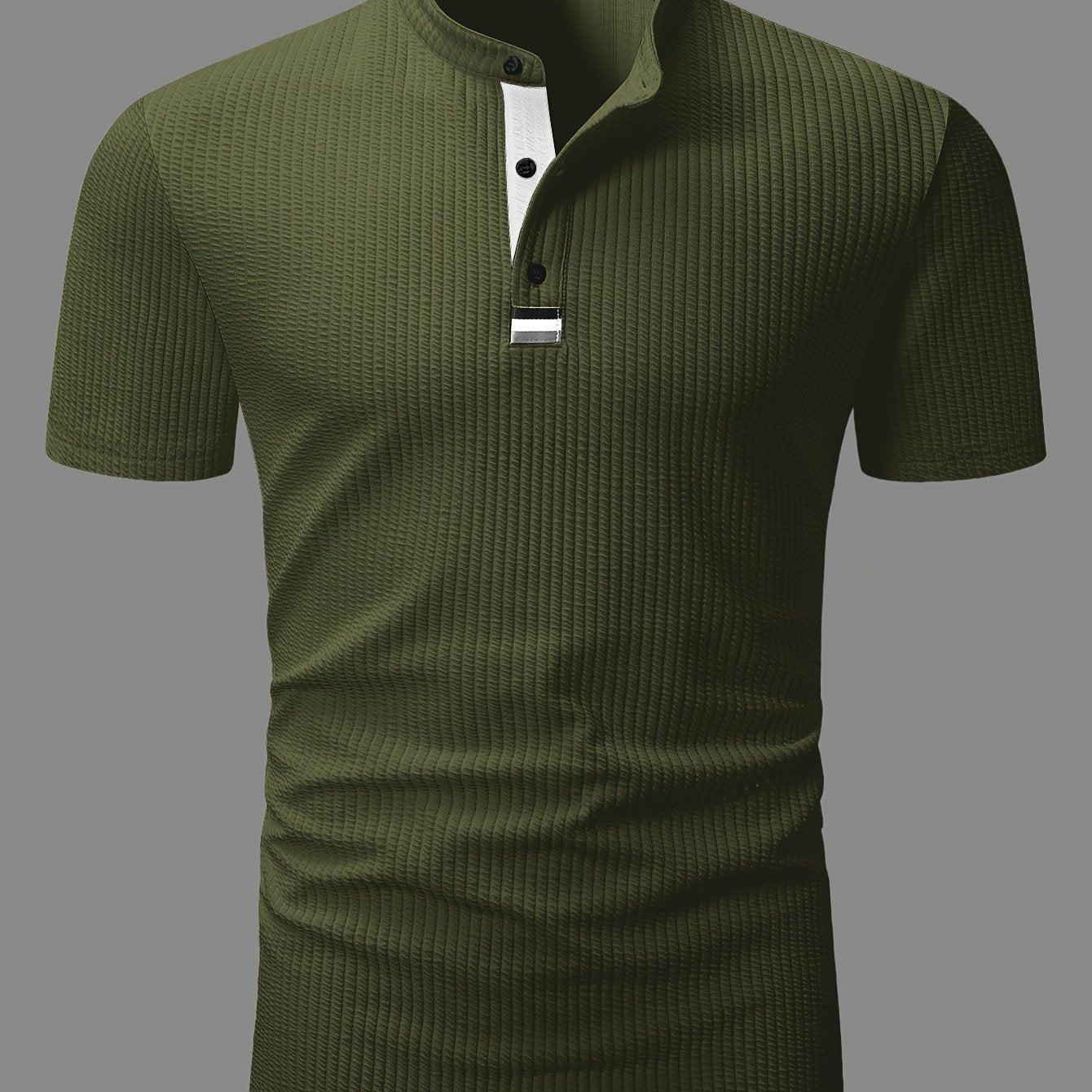 Herren Polohemd Modern Fit mit Stehkragen – Stilvolles Poloshirt für Büro und Freizeit