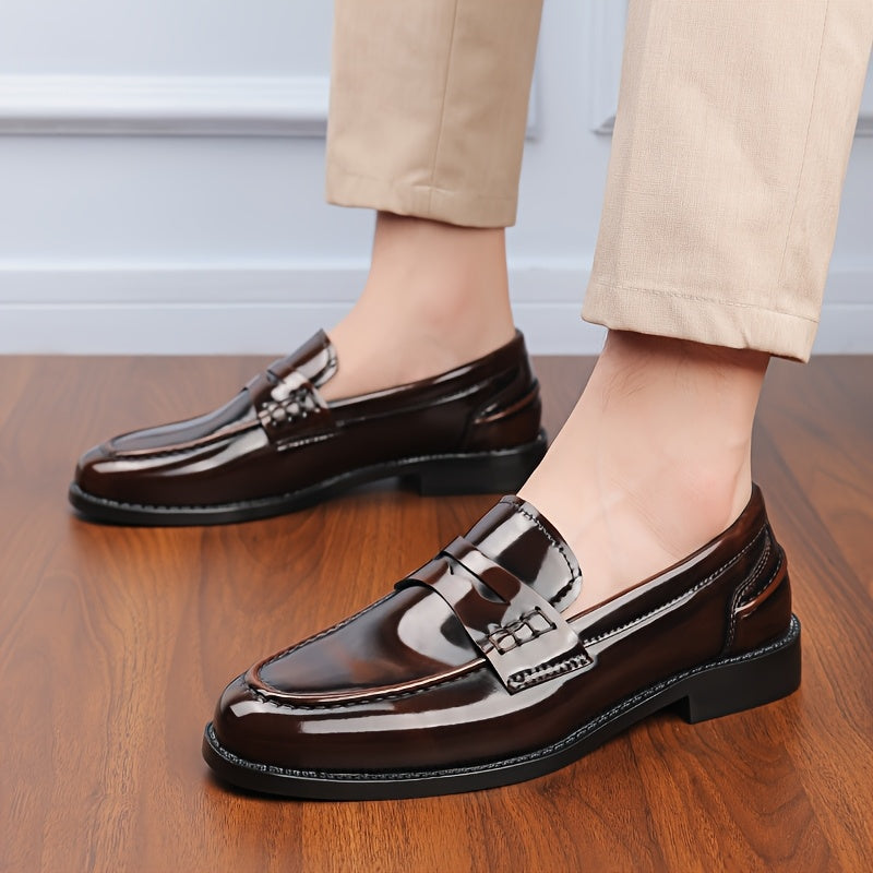 Herren Penny Loafer – Eleganter Business- und Festschuh