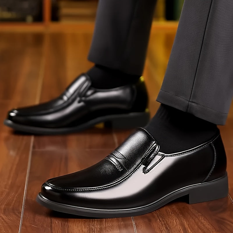 Elegante Herren Business-Slipper – Klassische Vintage-Lederschuhe für Alltag & Büro