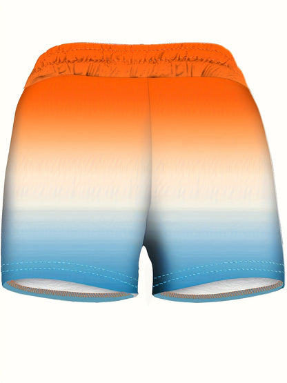 Damen Freizeits-Shorts mit Palmenprint und „Day Drinkin'“-Schriftzug – Sommer Urlaubsstyle