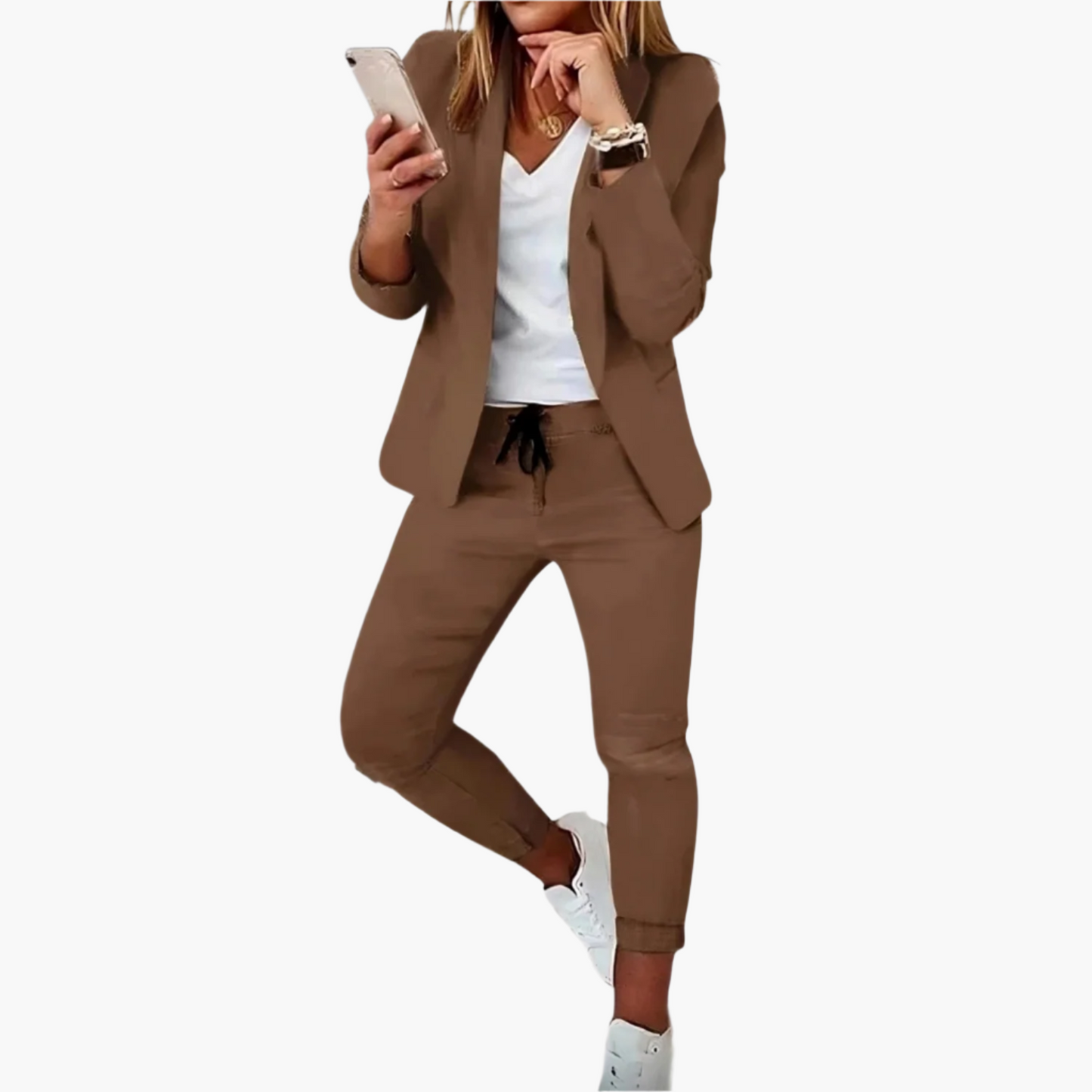 Damen Hosenanzug im Casual-Business-Look