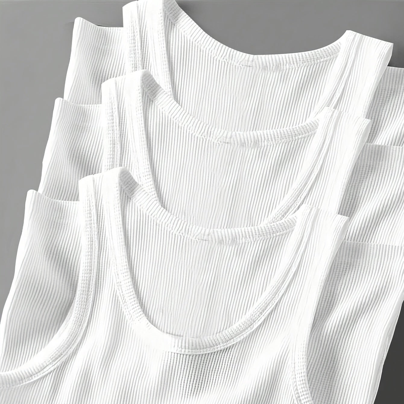 Herren Sport Tanktop mit Rippstruktur – Modernes Fitnesstop für Training und Freizeit