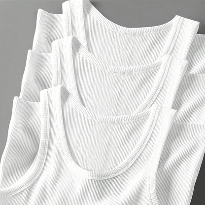 Herren Sport Tanktop mit Rippstruktur – Modernes Fitnesstop für Training und Freizeit