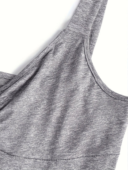 Damen Sommerkleid mit Knopfleiste und V-Ausschnitt – Elegantes Freizeitkleid mit Trägern