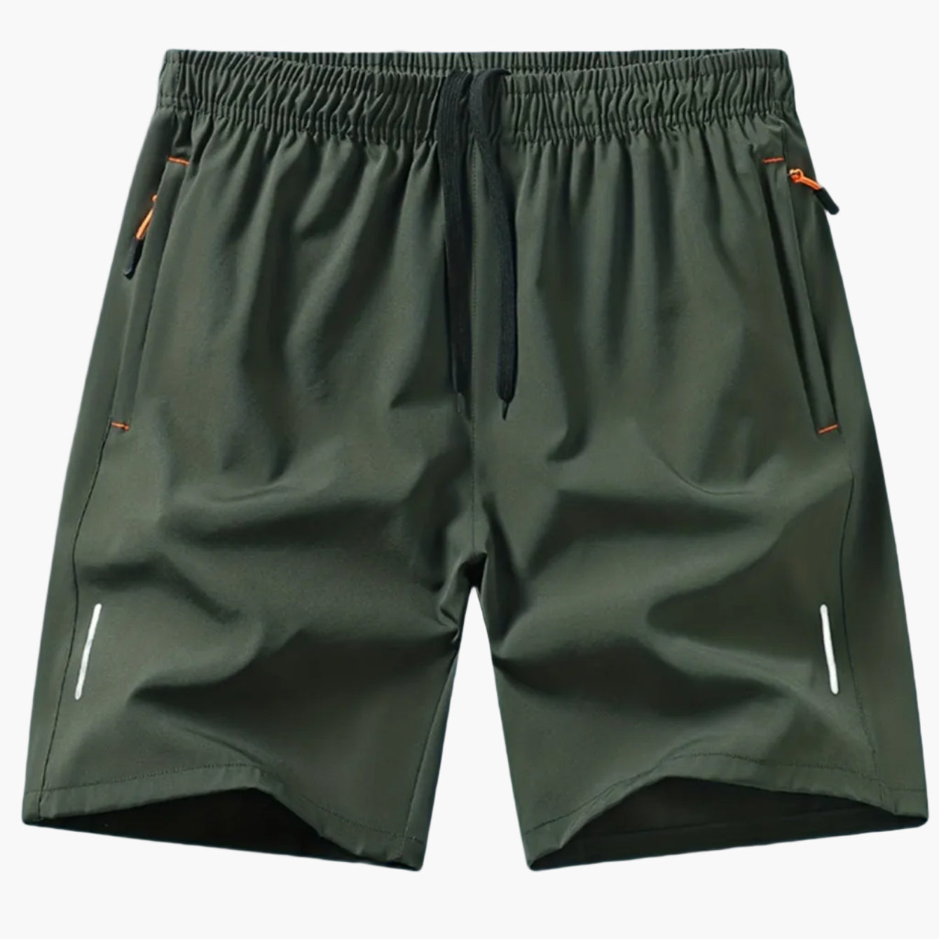 Herren Sportshorts Fitness Laufshorts mit Reißverschlusstaschen – Bequeme Trainingsshorts