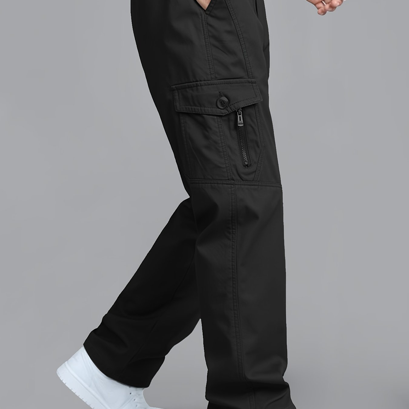 Herren Cargo-Hose mit modernem Schnitt und praktischen Taschen – Lässige Freizeithose für Alltag und Outdoor