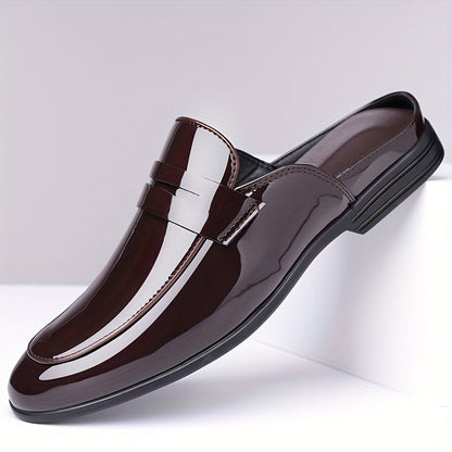 Herren Elegante Backless Loafer – Stilvolle Business-Slipper für Büro & Anlass