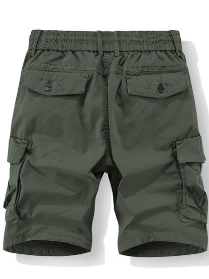Herren Cargo Shorts mit Taschen und Kordelzug – Lässiger Outdoor-Style