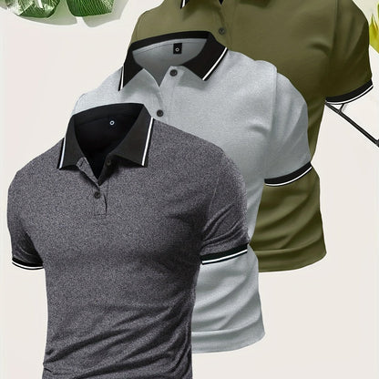 Herren Poloshirt Modern Casual – Stilvolles Freizeitshirt für Alltag und Büro