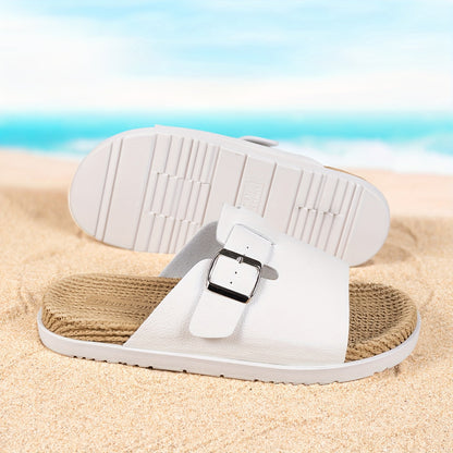 Herren Slide-Sandalen – Bequeme Freizeitschuhe mit Schnalle, ideal für Alltag & Freizeit