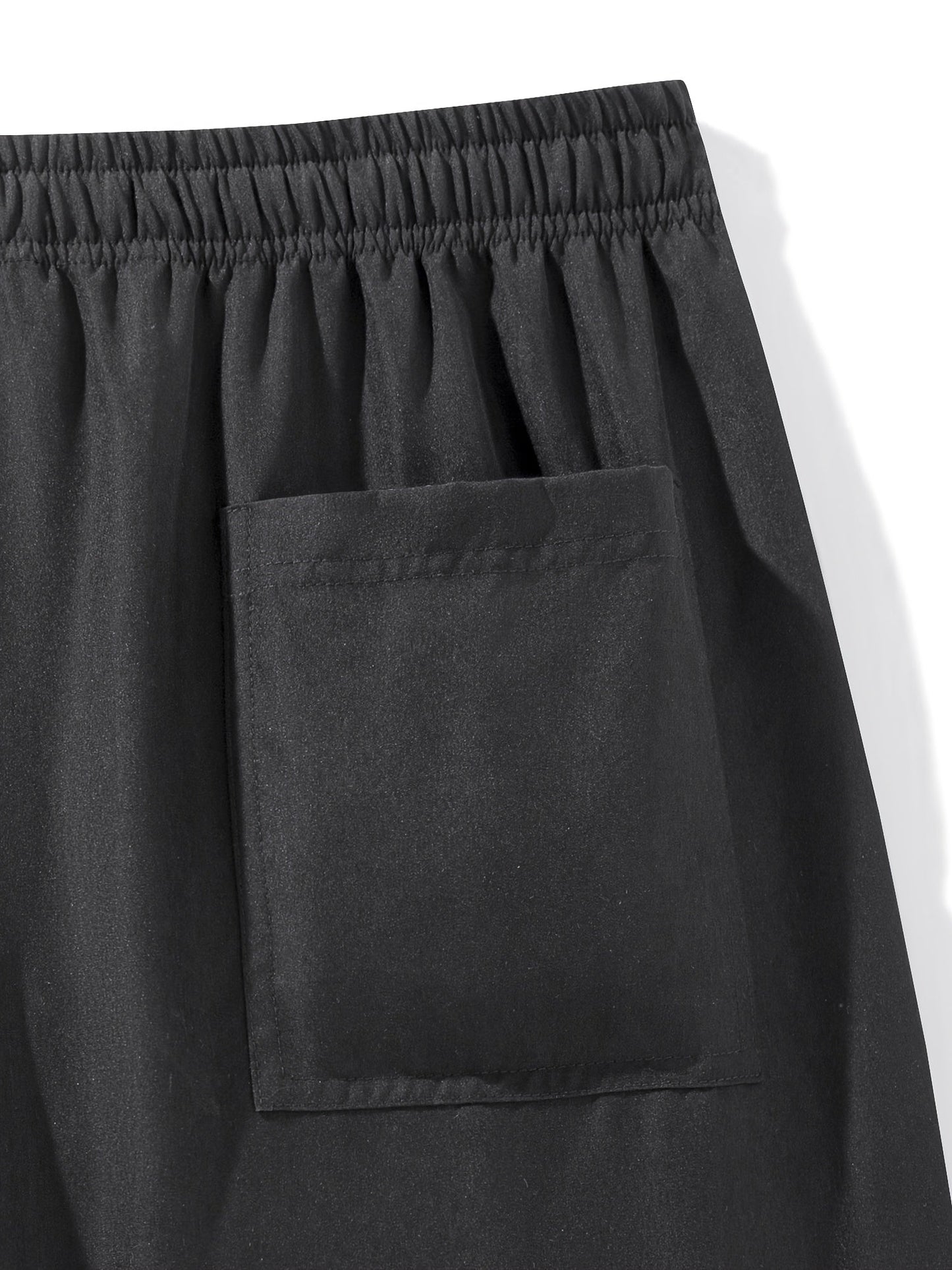 Herren Sport-Shorts mit Zipper-Taschen und Kordelzug – Ideal für Freizeit & Training
