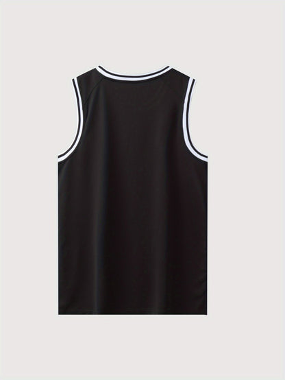 Herren Basketball Trainingsanzug Set – Sportliches Basketball Outfit mit Chicago 30 Print für Training und Freizeit