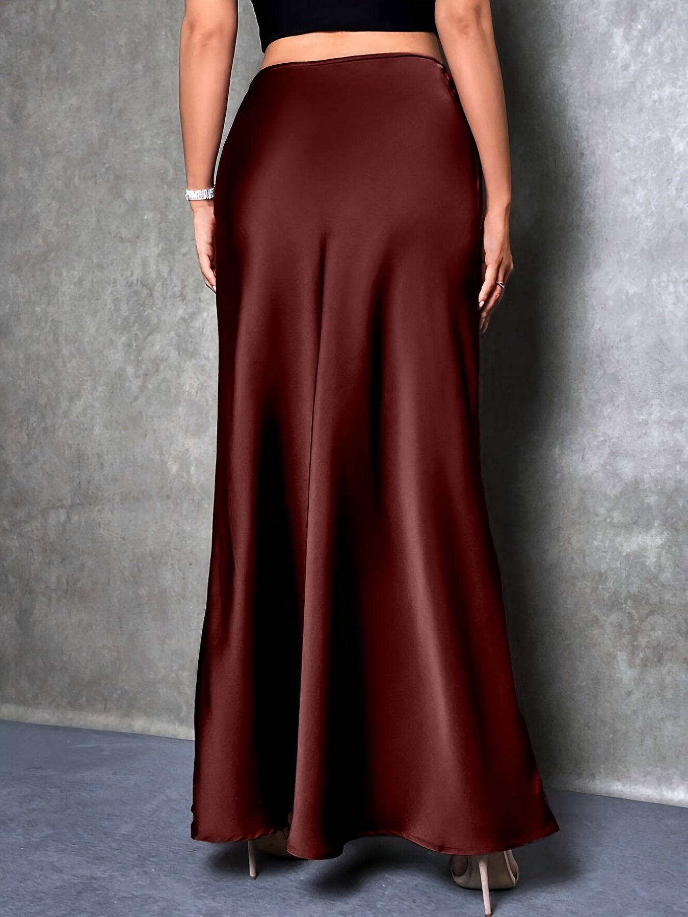 Damen Eleganter Maxirock für festliche Anlässe und Abendmode
