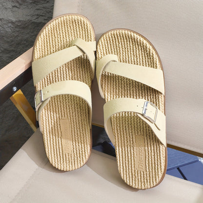 Herren Komfort-Sandalen mit verstellbarem Riemen – Lässige Sommerschuhe für Alltag und Freizeit