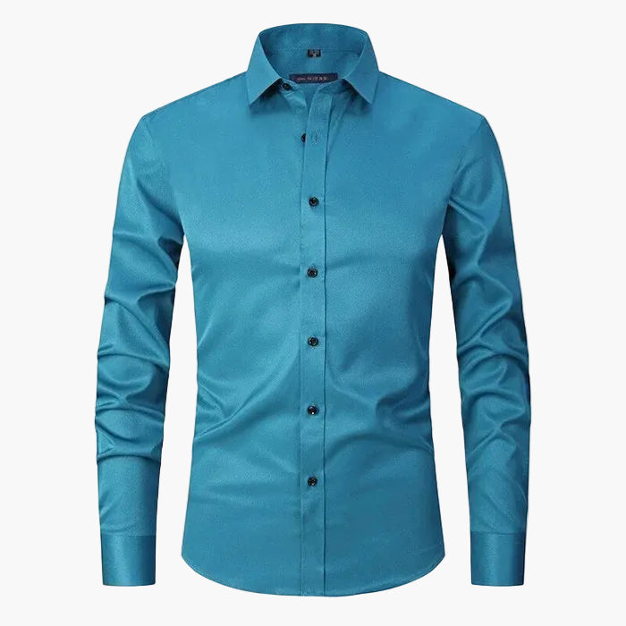 Herren Business Hemd Slim Fit – Elegantes Langarmhemd für Büro & Alltag
