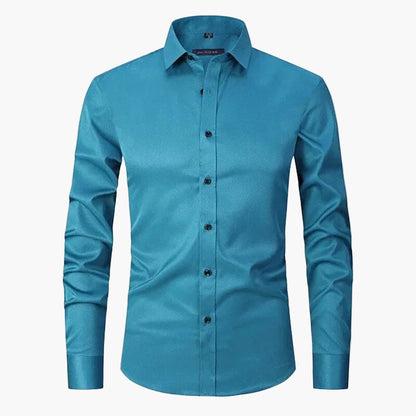 Herren Business Hemd Slim Fit – Elegantes Langarmhemd für Büro & Alltag