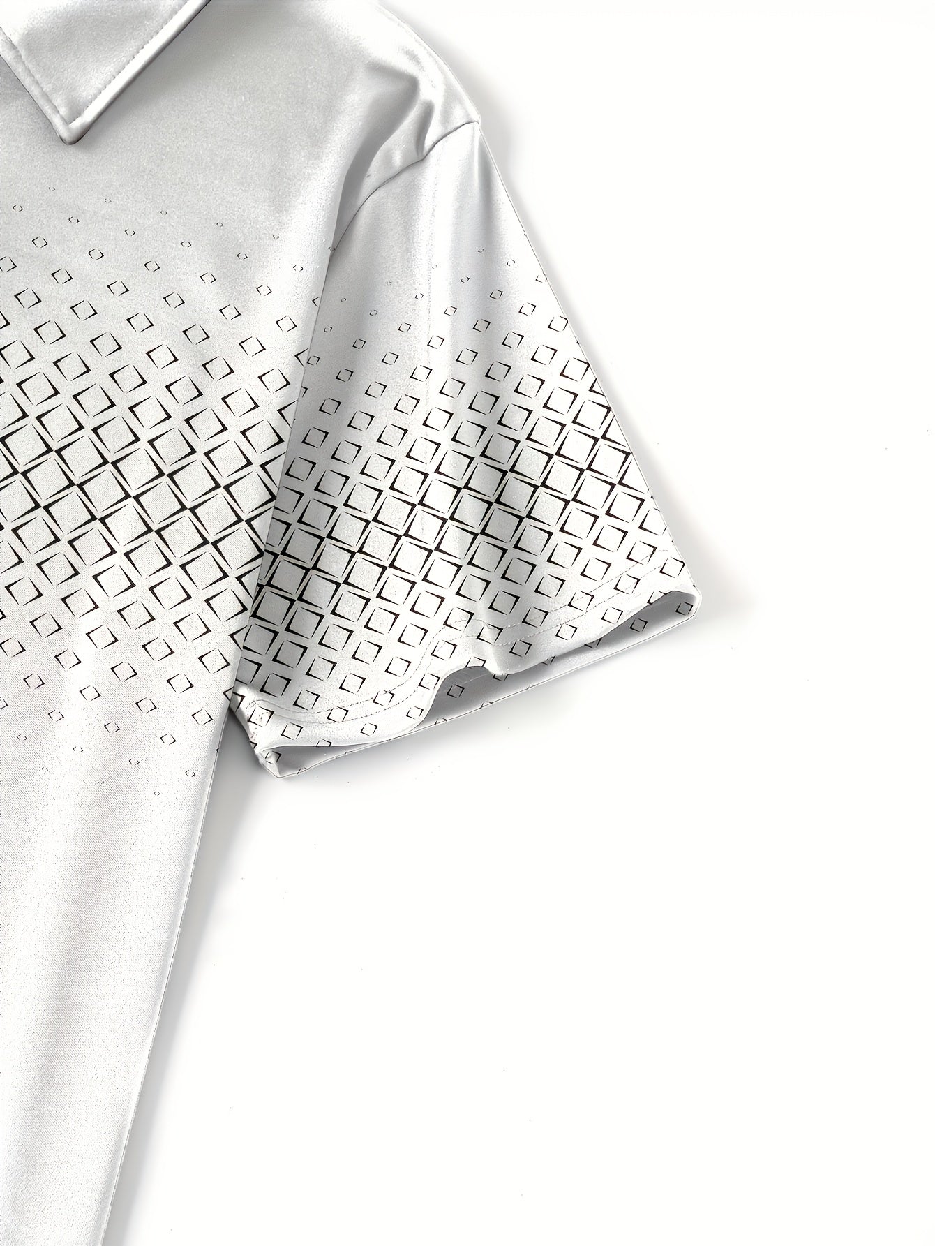 Herren Polo-Shirt mit modernem Muster – Stilvolles Freizeitshirt für Alltag und City